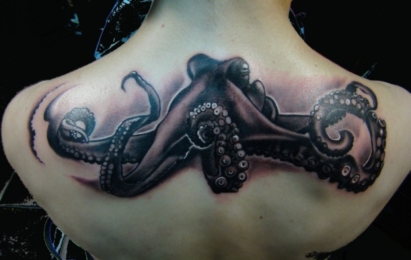 Tattoo girl octopus Octopus Tattoos