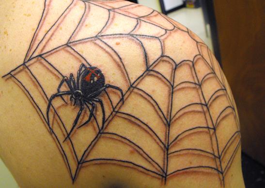 18 Spider Web Tattoos With Dark and Light Meanings - TattoosWin