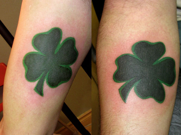 Four Leaf Clover Tattoos