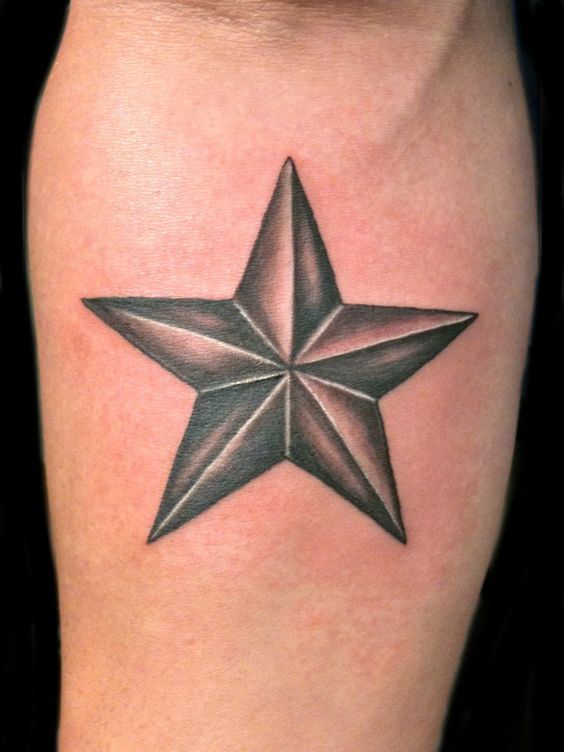Awesome Meanings Behind the Nautical Star Tattoo - TattoosWin