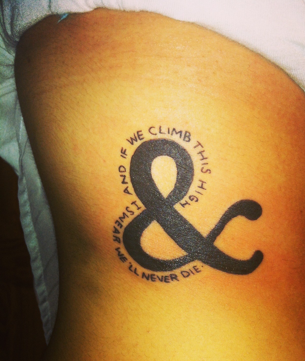 Ampersand Tattoo : 40 Dazzling Ampersand Wrist Tattoos : To honor different cultures, histories, and walks of life.