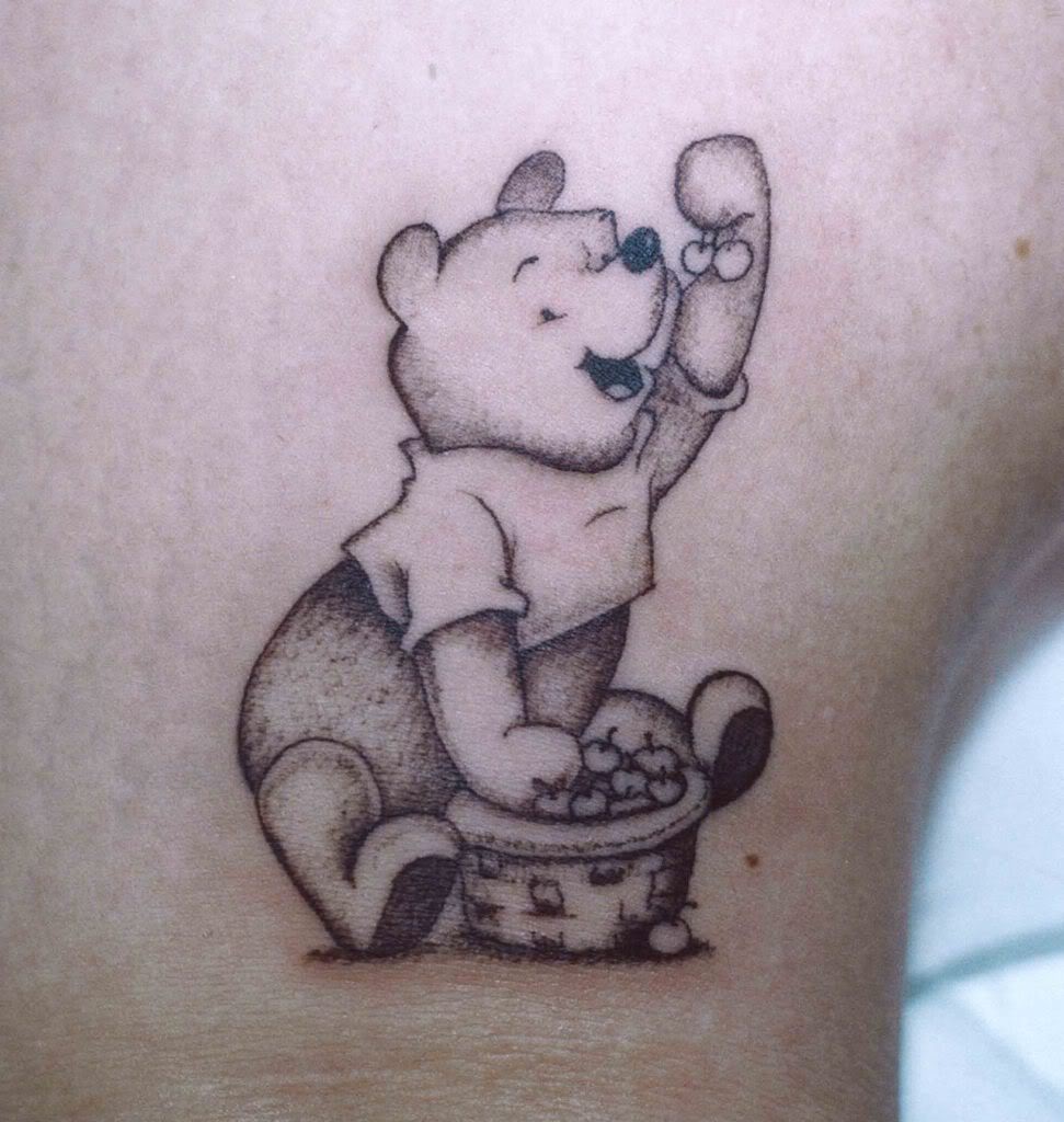 teddy bear tattoo