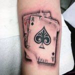 ace of cards tattoo