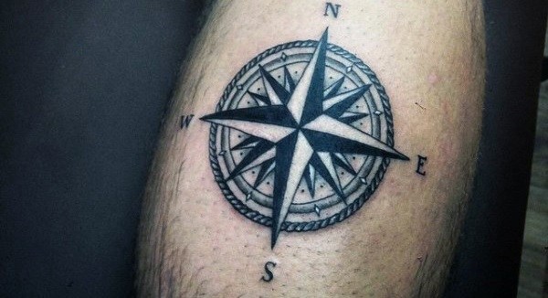 28 Compass Tattoos With The Maritime Meanings - TattoosWin