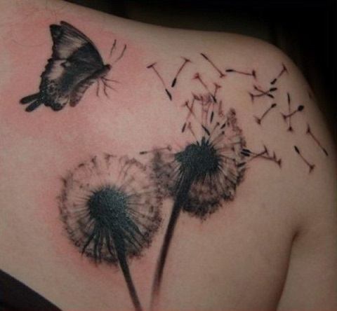23 Unique Dandelion Tattoos With Vibrant and Meanings - TattoosWin