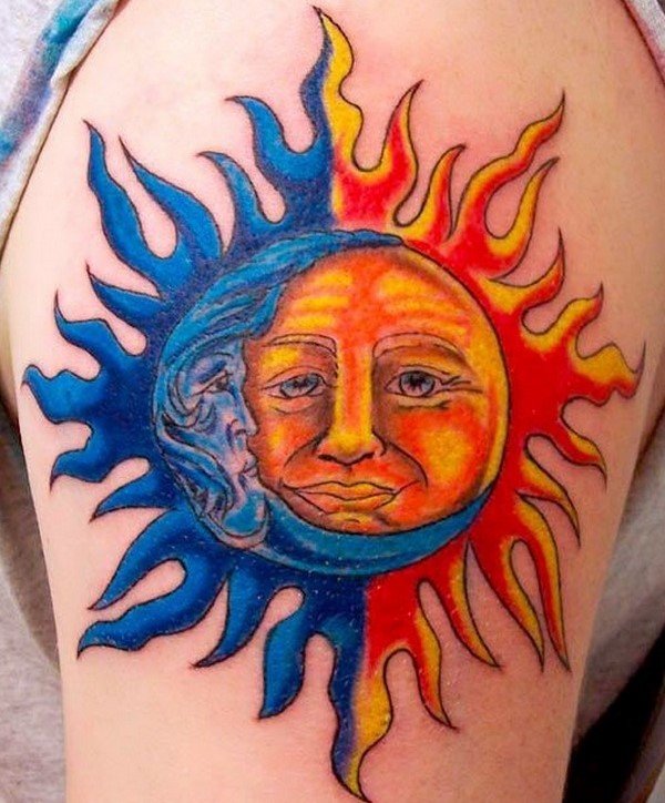 23 Sun Tattoos and Their Powerful and Symbolic Meanings - Tattoos Win