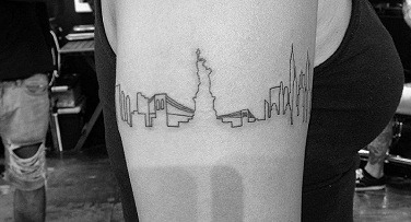 NYC half sleeve by Bili Vegas TattooNOW