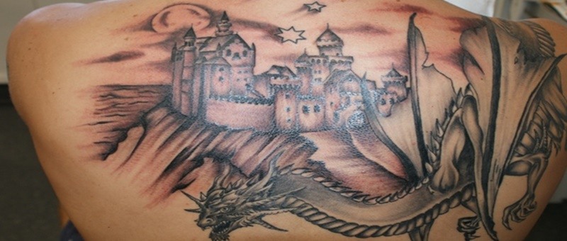 Update more than 64 medieval castle tattoo designs best - thtantai2
