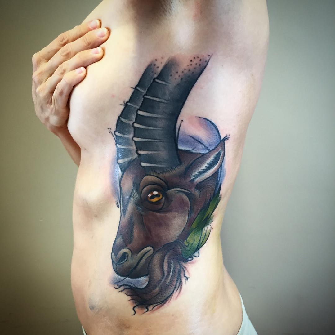50 Best Capricorn Tattoo ideas  Hike n Dip  Capricorn tattoo Aries tattoo  Bull tattoos