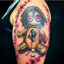 MidCity Voodoux on Twitter We are suckers for voodoo doll tattoos this  one is by Richard nola neworleans voodoux tattoos voodoo  httptcob4IMTremNo  Twitter