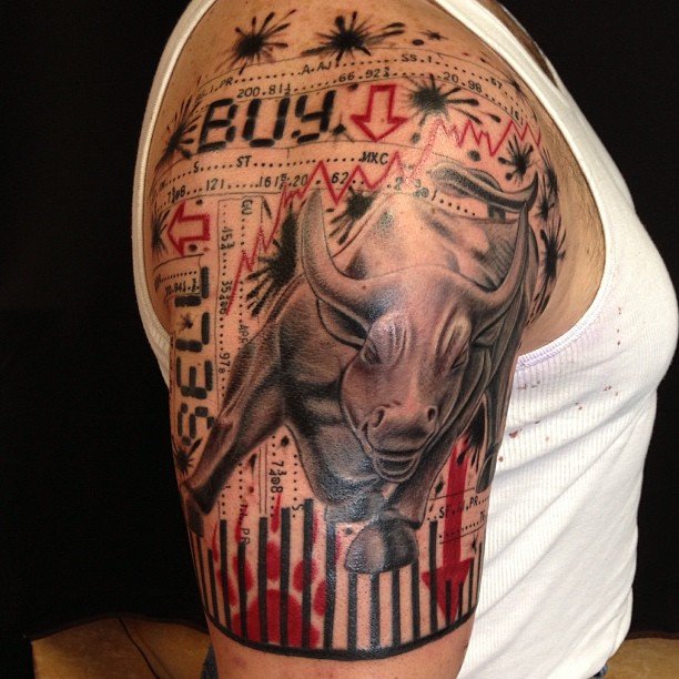Stock Market Bull Bear Fight in 2020 Taurus bull tattoos Stock market  Bull HD wallpaper  Pxfuel
