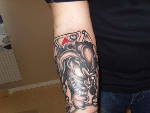 jester tattoo sleeve