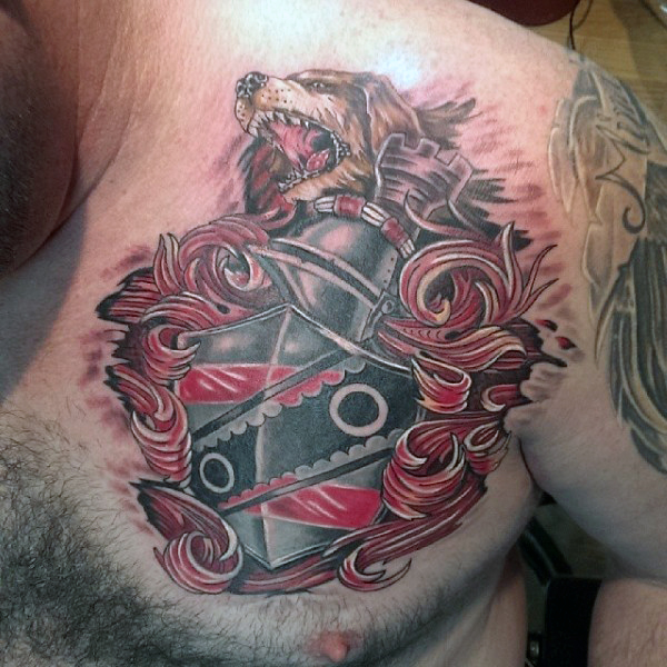 30+ Coat of Arms Tattoos | Tattoofanblog
