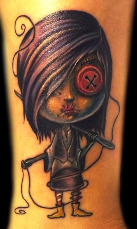 Top 75 gothic voodoo doll tattoo best  thtantai2