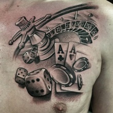 Gambler Tattoo