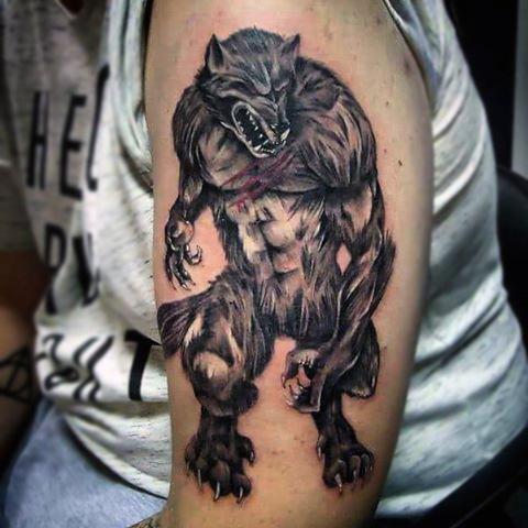 32 Werewolf Tattoos With Surprising Meanings - TattoosWin