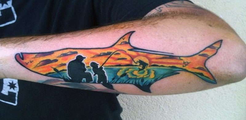 27 Outstanding Fishing Tattoos Ideas For You  Psycho Tats