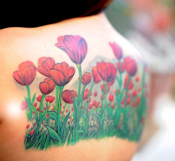 The Variations in the Tulip Tattoos.