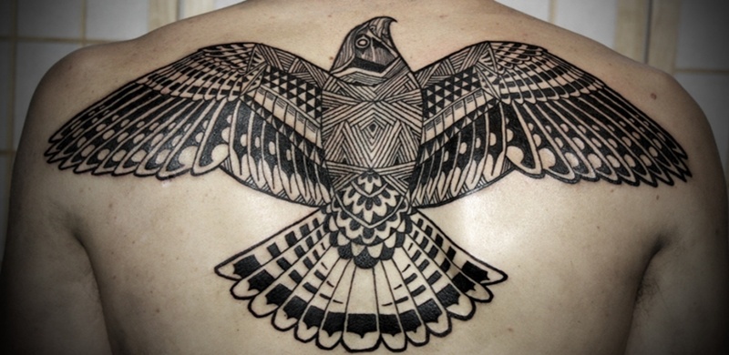 50 Tribal Tattoo Wild Hawk Drawing Illustrations RoyaltyFree Vector  Graphics  Clip Art  iStock