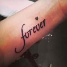 tattoos meaning forever