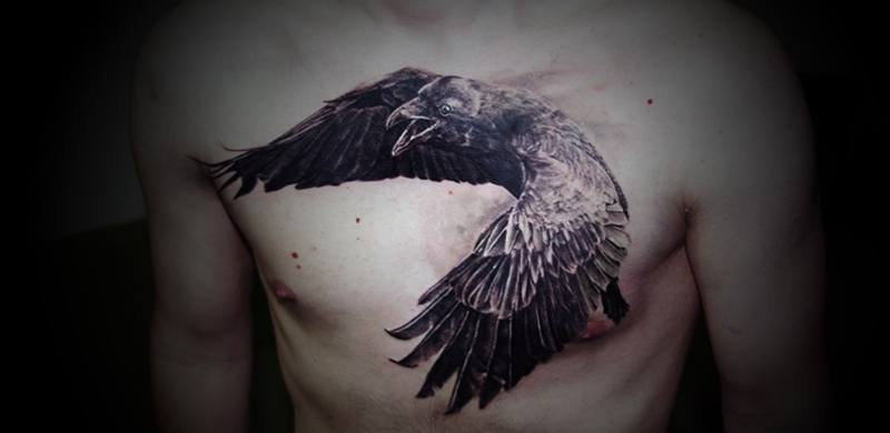 Update more than 78 raven tattoo shoulder best  thtantai2