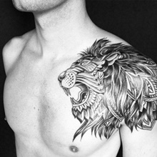 UPDATED 40 Tribal Lion Tattoos
