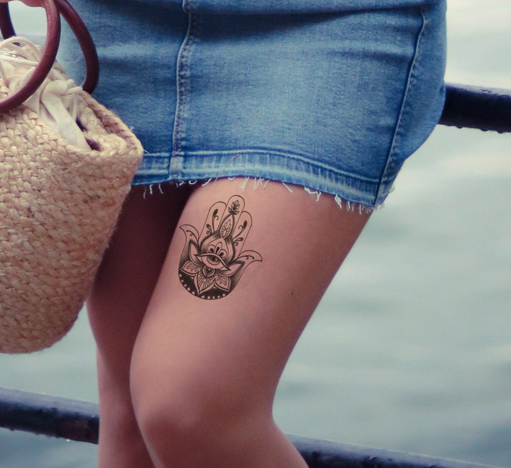 Hamsa Tattoo Designs  TattooMenu
