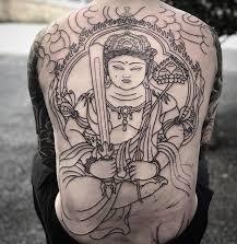 Kokūzō Bosatsu Tattoo On Back