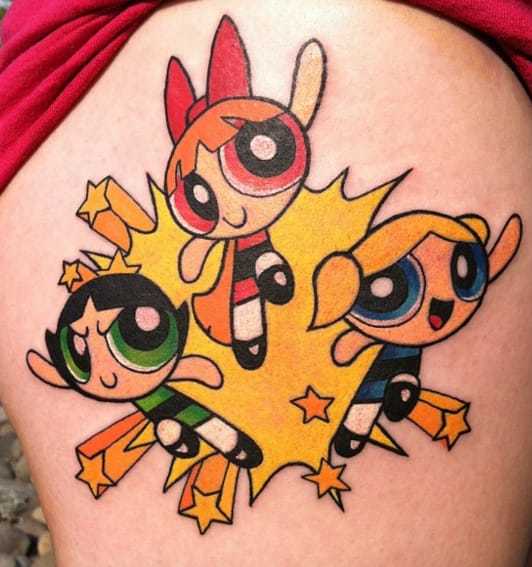Powerpuff Girls Tattoo