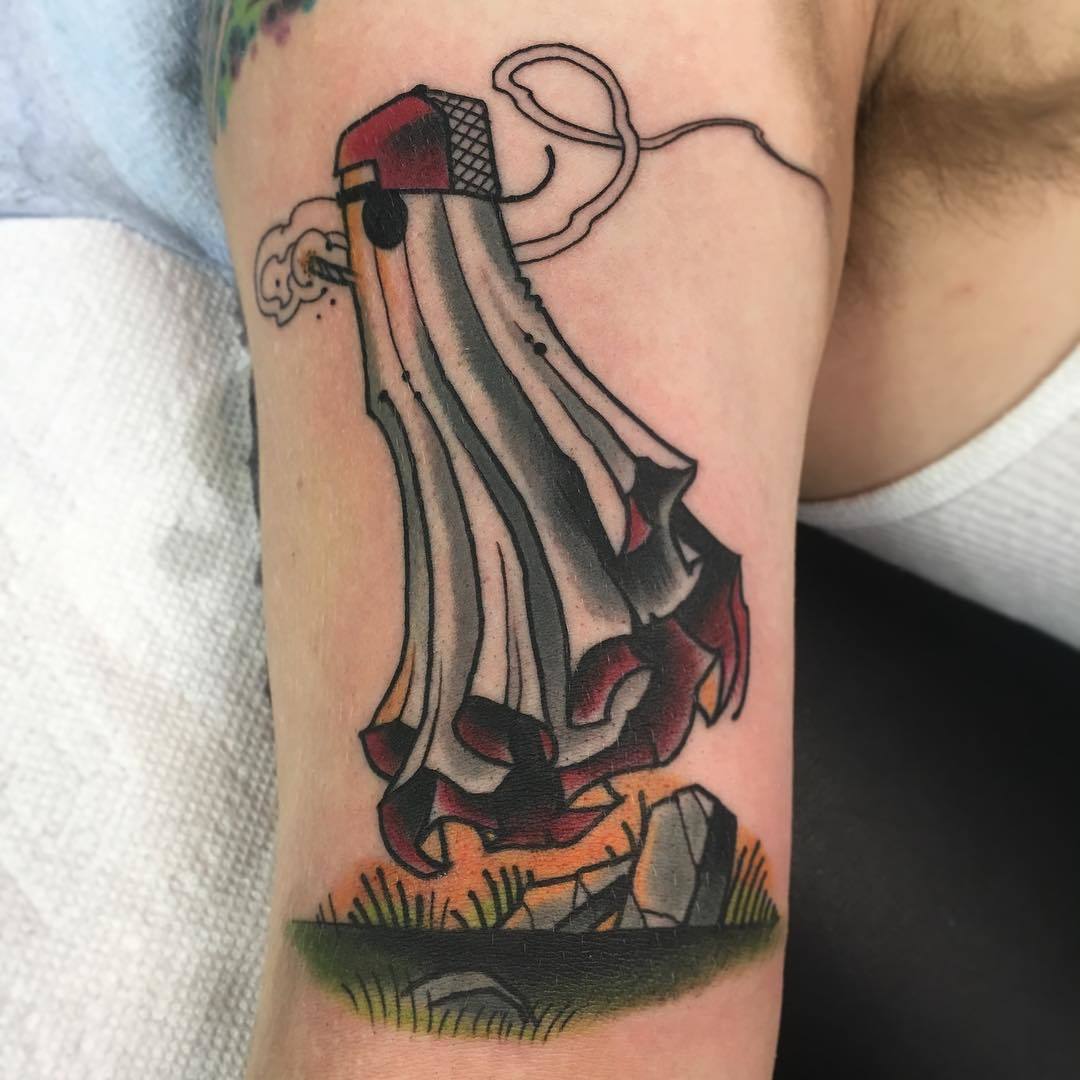 Ghost Tattoo And Meaning Tattooswin