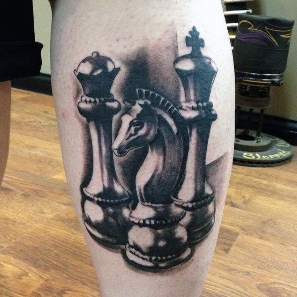 Chess Pieces Tattoo