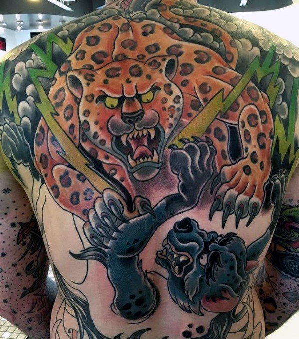 Hyena Tattoo Design