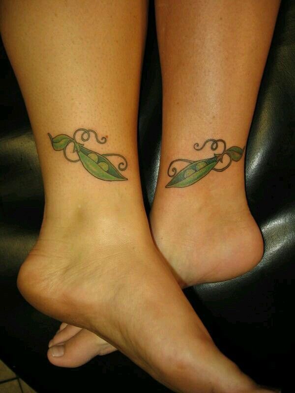 Peas Pod Tattoo friends tattoo