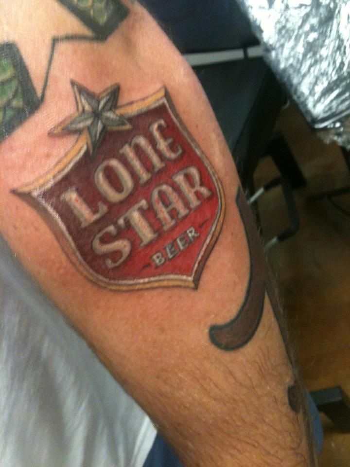 Lone Star Tattoo on hand