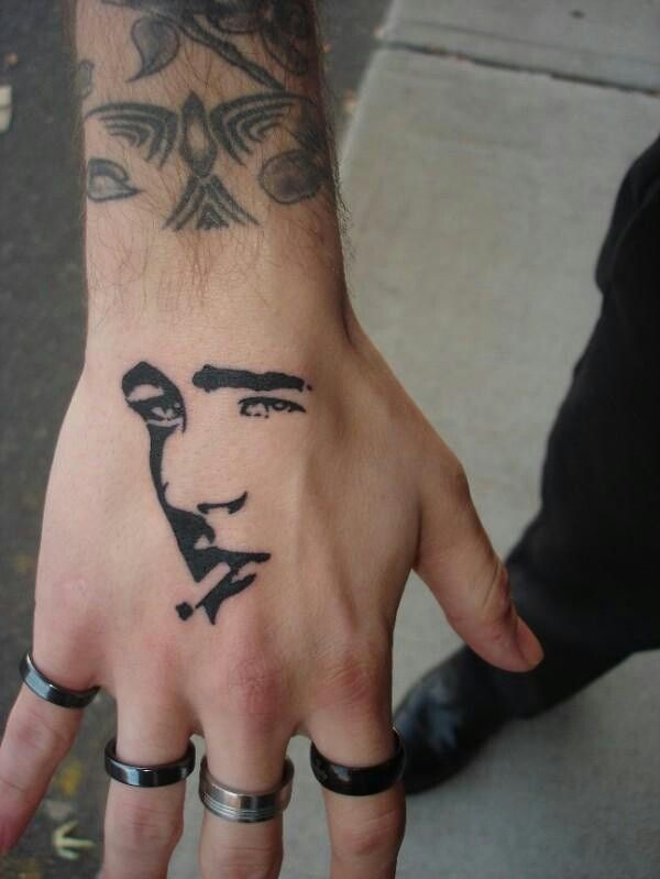 Cigarette  Tattoo on Hand