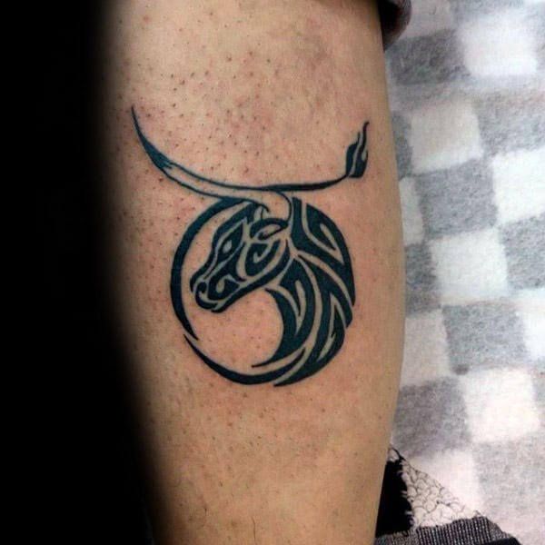 Taurus Bull Tattoo for men