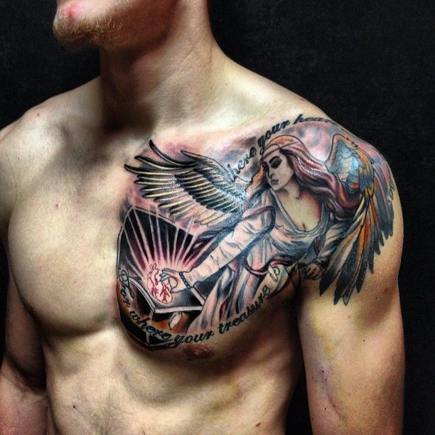 The Perfect Angelic Vibe with These Angel Tattoo Meaning - TattoosWin