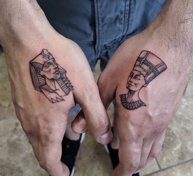 Tattoo on hand 