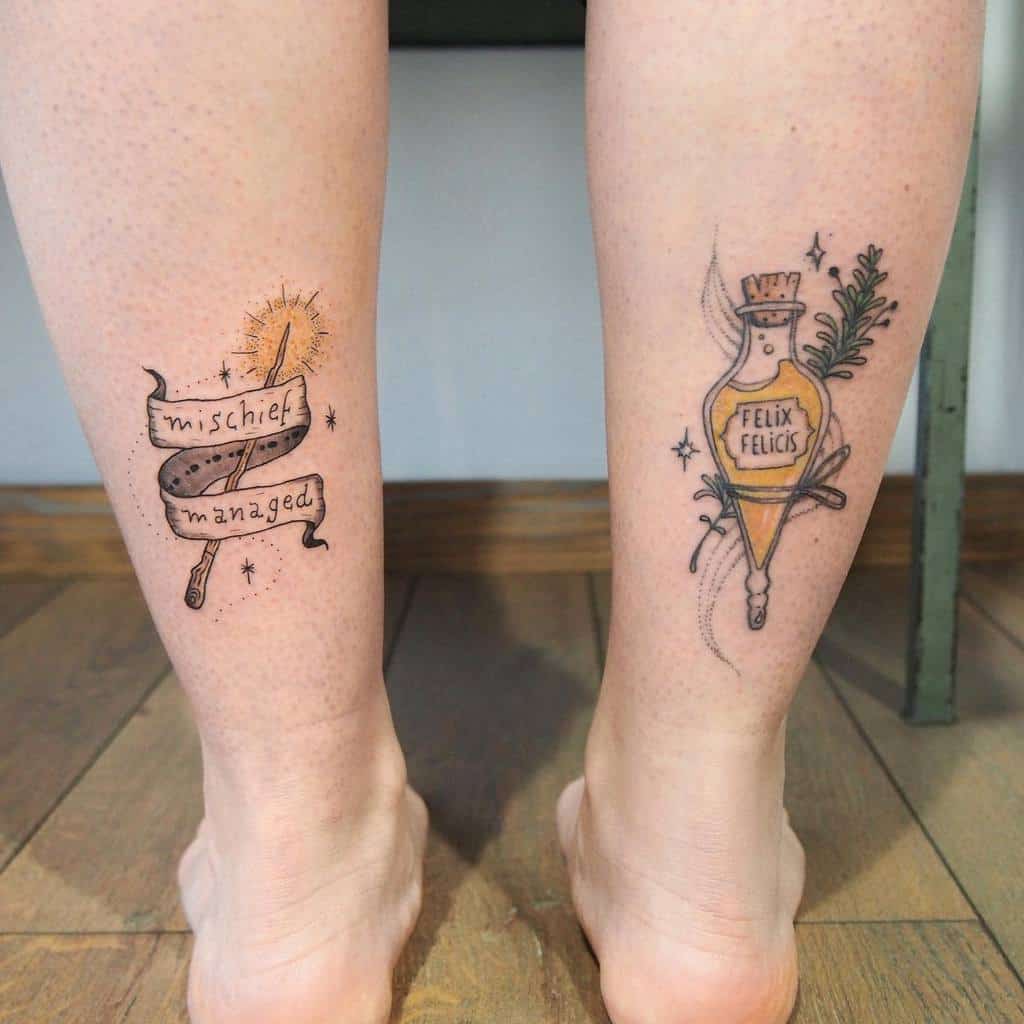 10 Magical Harry Potter Tattoos That Will Make You Want to Get Inked  Brit   Co